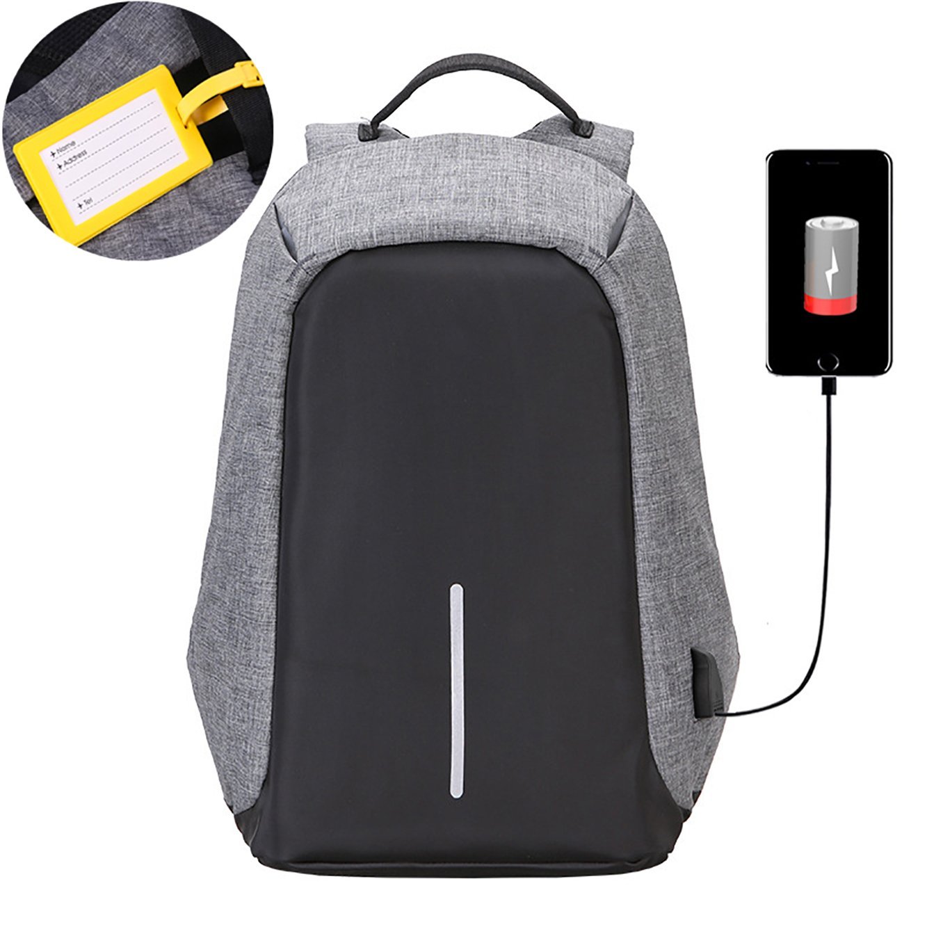 levis backpack with charger